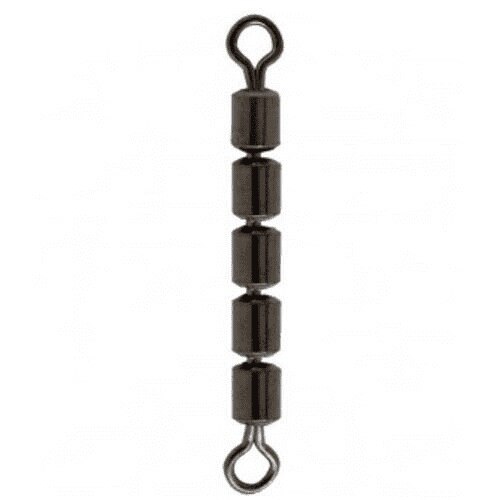 P-Line Black Bead Rolling Chain Swivels